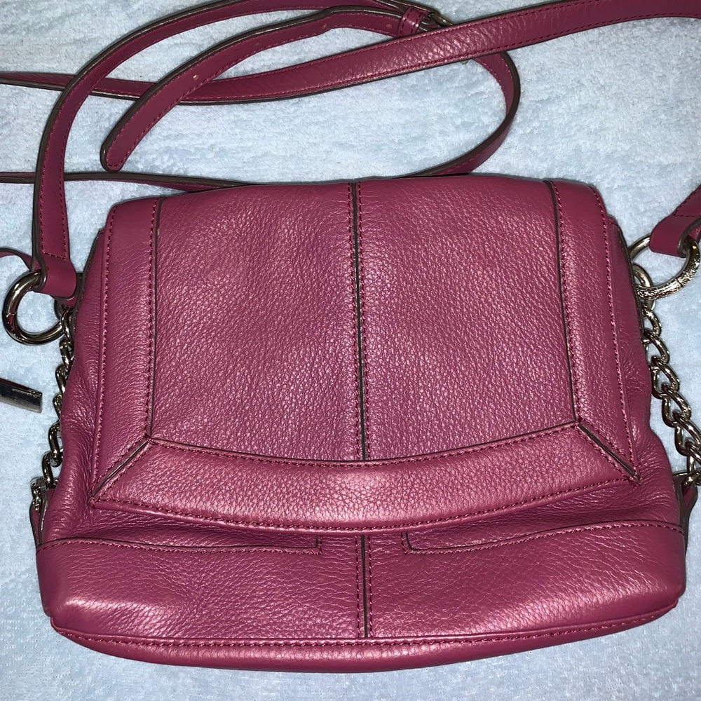 B Makowsky Leather Purse